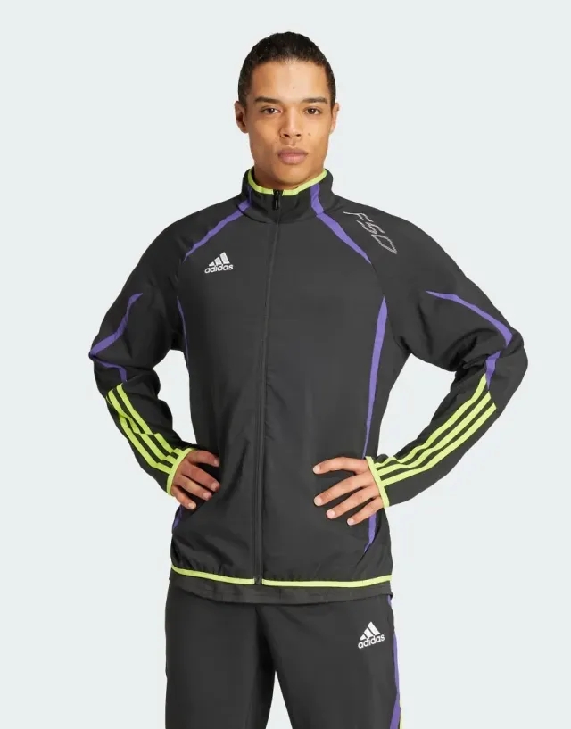 Adidas Performance F50 Woven Jacket In Black