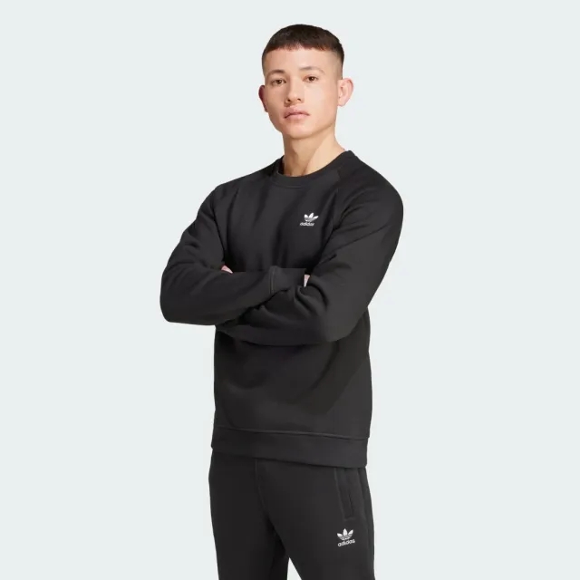 adidas Originals Men Trefoil Essentials Crew Sweatshirt