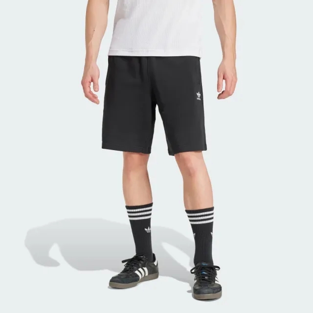 adidas Originals Trefoil Essentials Short - Black - Size M - Black