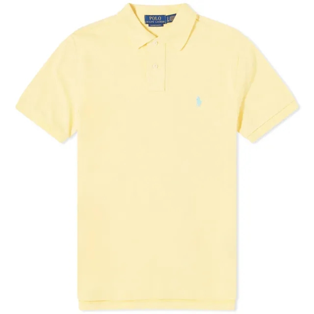 Polo Ralph Lauren Custom Fit Polo Shirt - Yellow