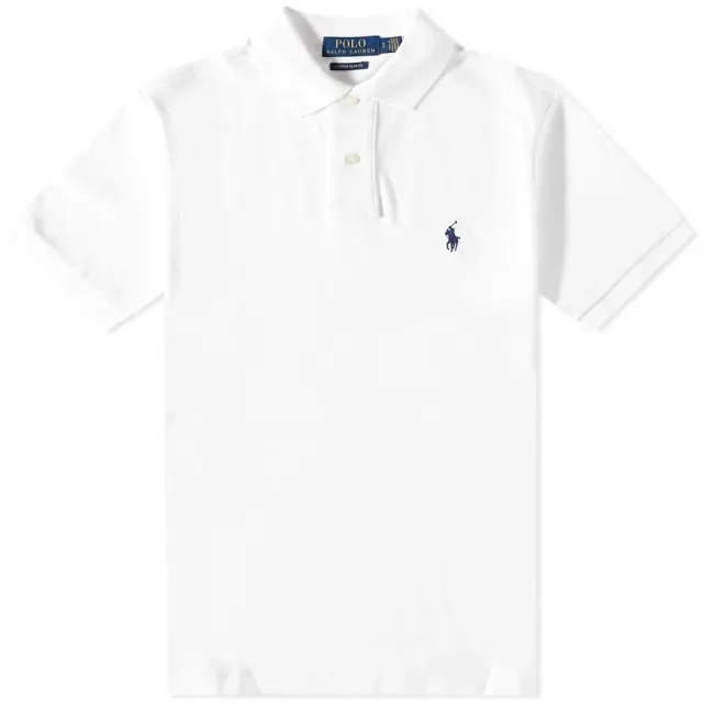 Polo Ralph Lauren Men's Custom Fit Polo White