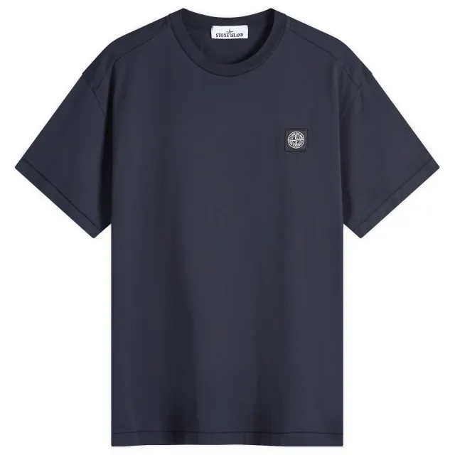 Stone Island Men's Patch T-Shirt Navy Blue