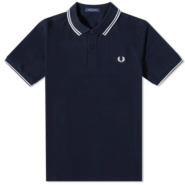 T-Shirt Fred Perry The Twin Tipped Fp Shirt Navy/ White Xxl