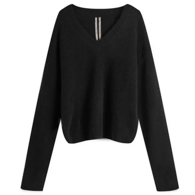 Rick Owens Women's Tommy V-Neck Knit Black