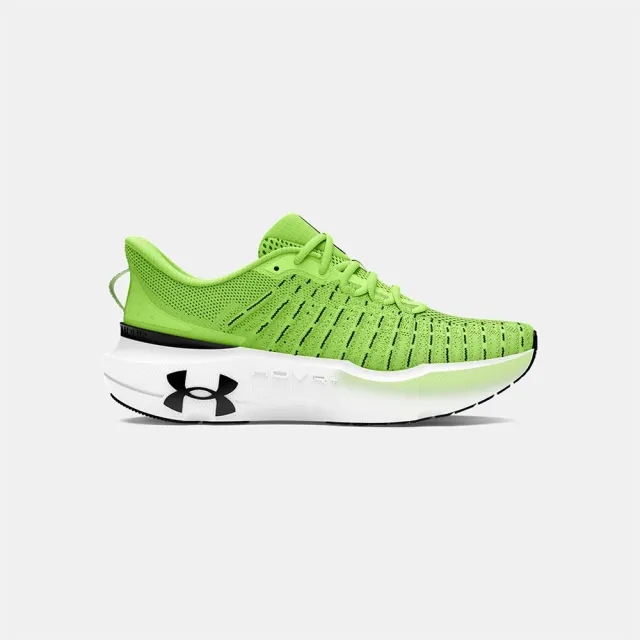 Women's  Under Armour  Infinite Elite Running Shoes Morph Green / Retro Green / Black 3