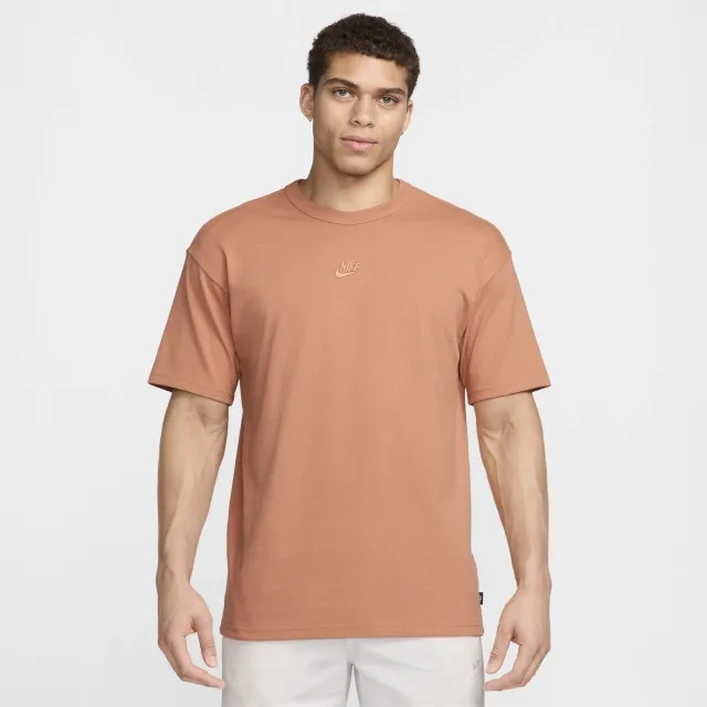 Nike Solo Swoosh T-Shirt - Brown, Brown