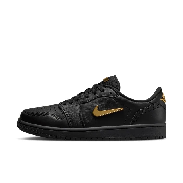 Nike Jordan Sneakers Air Jordan Wmns 1 Mm Low Black/ Metallic Gold Eur 43