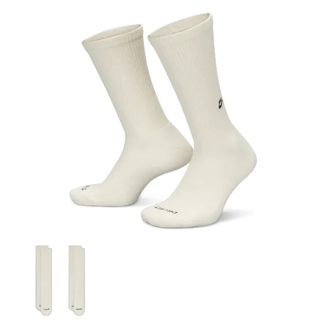 Nike Crew 2 Pack Unisex Socks - Blue