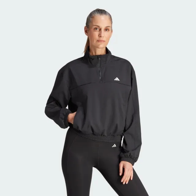 adidas AEROREADY Train Essentials Woven Quarter-Zip Track Jacket