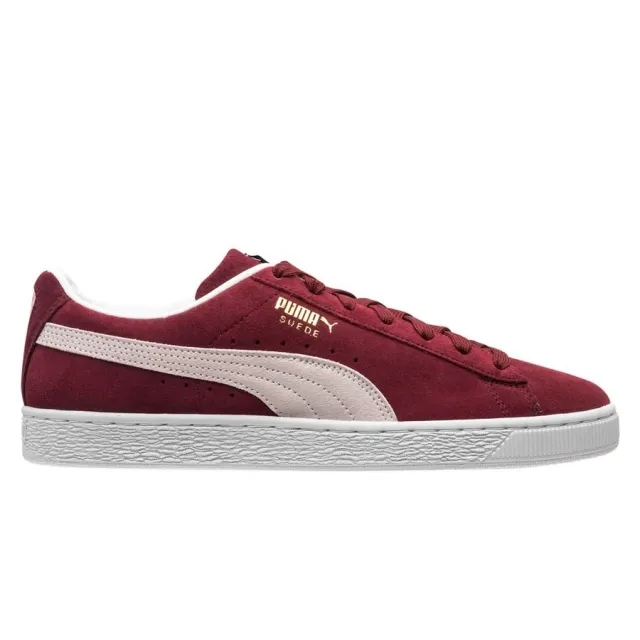Puma  SUEDE  men's Shoes (Trainers) in White