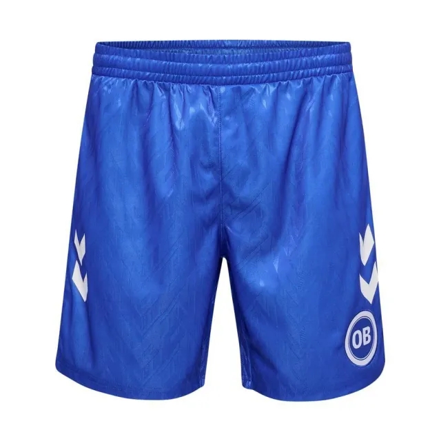 Hummel Odense Boldklub Home Shorts 2024/25 - ['Blue']