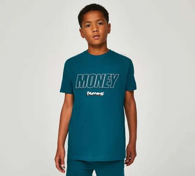 Money Clothing Junior Compound T-Shirt - Green - Size 10-11Y - Green