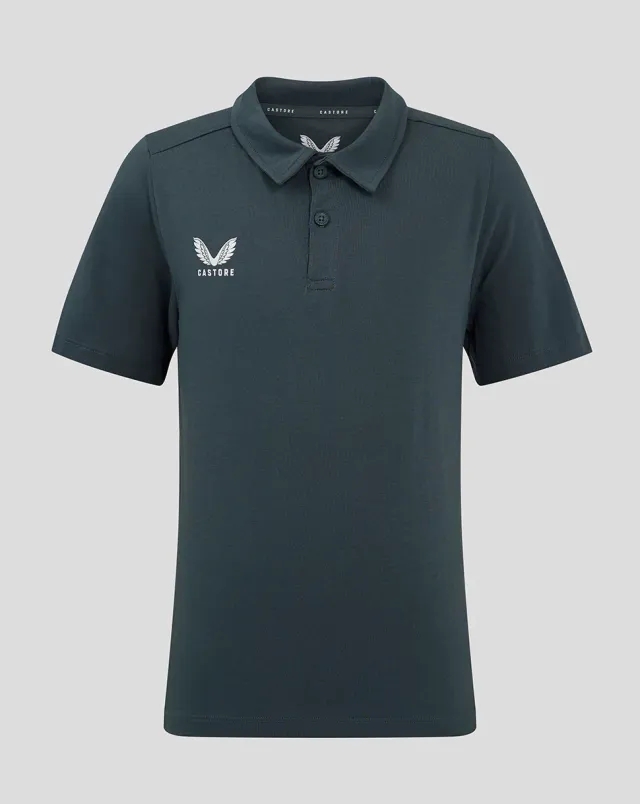 Castore Junior Cotton Leisure Polo - Peacoat