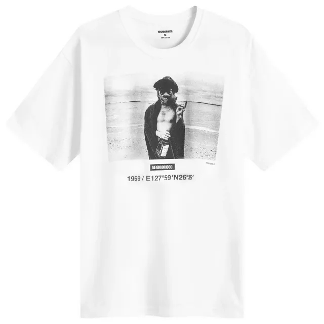 Neighborhood Men's x Osamu Nagahama 3 T-Shirt White