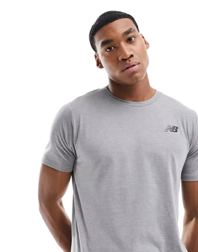 New Balance Tenacity Heathertech Short Sleeve T-shirt