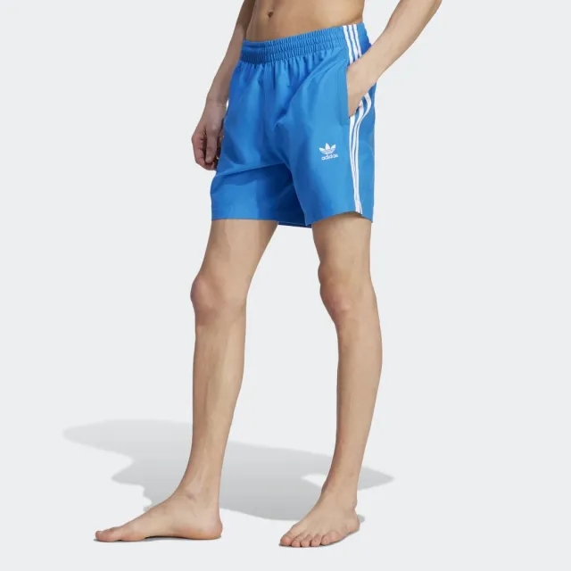 adidas Originals Adicolor 3-Stripes Swim Shorts in Blue