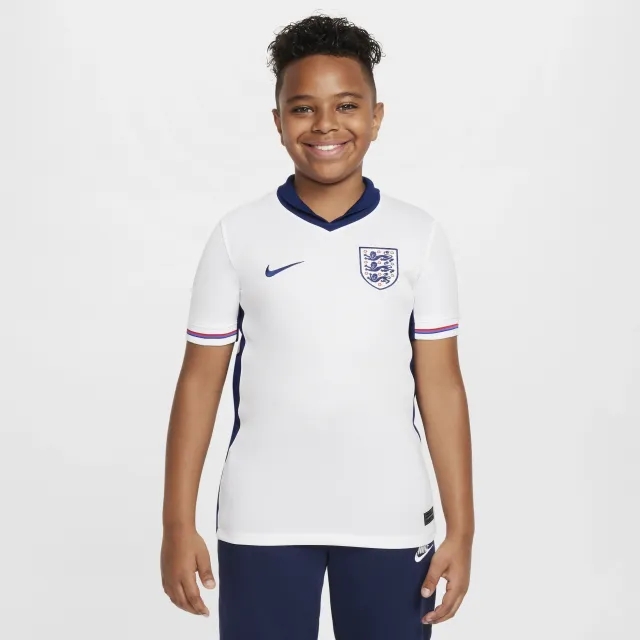 England Nike Home Stadium Shirt 2024 0 Star - Kids