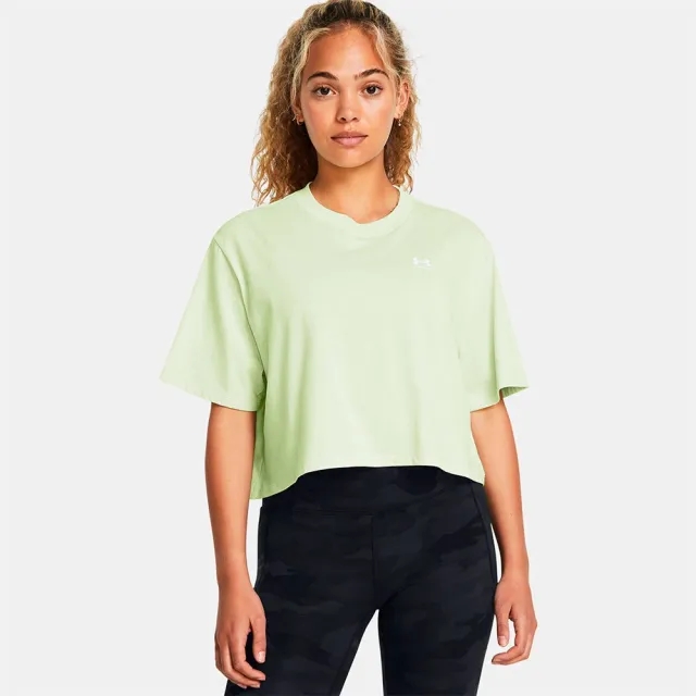 Under Armour Boxy Crop Logo Short Sleeve T-shirt