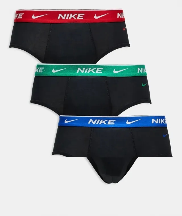 Nike Trunk 3 Pack Unisex Underwear - Black