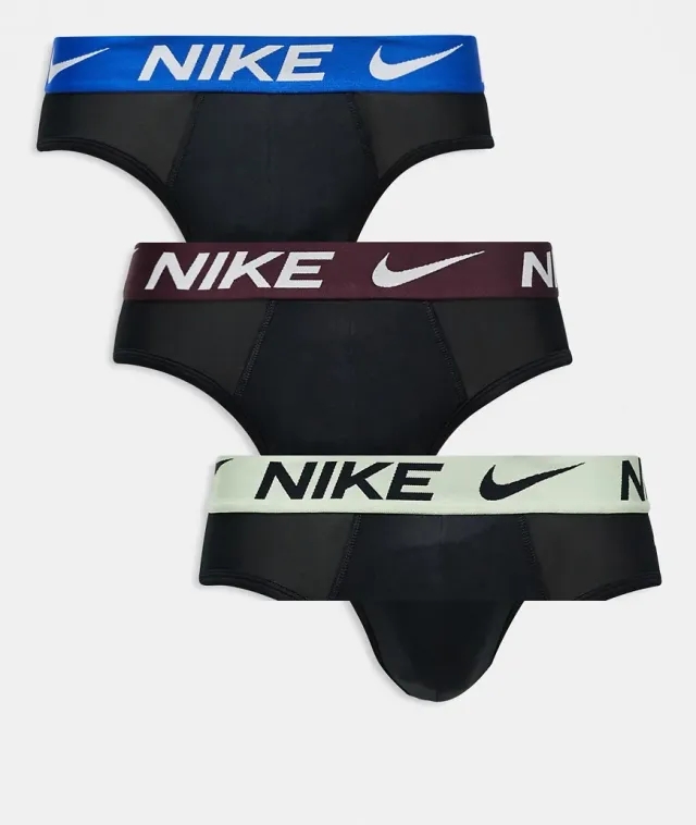Nike Trunk 3 Pack Unisex Underwear - Black