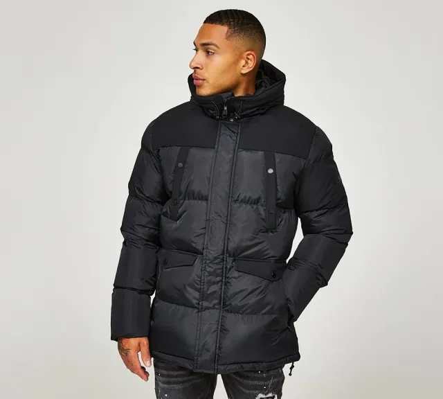 Alessandro Zavetti Velero Puffer Jacket - Black - Size XS - Black