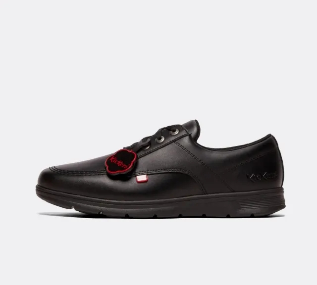 Kickers Kelland Lace Lo Shoe - Black - Size 6 - Black