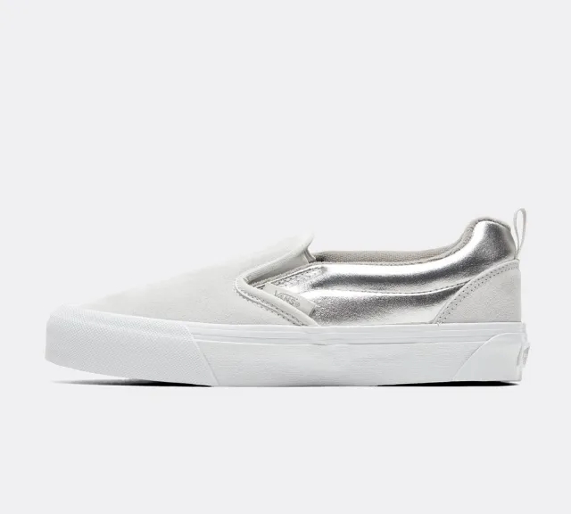 Vans Womens Knu-Slip Trainer - Grey - Size 4.5 - Grey