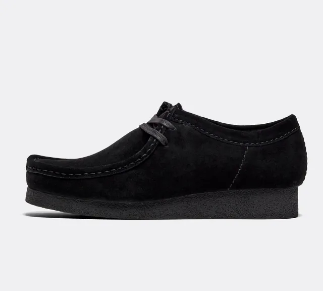 Clarks Wallabee Evo Shoe - Black - Size 11 - Black