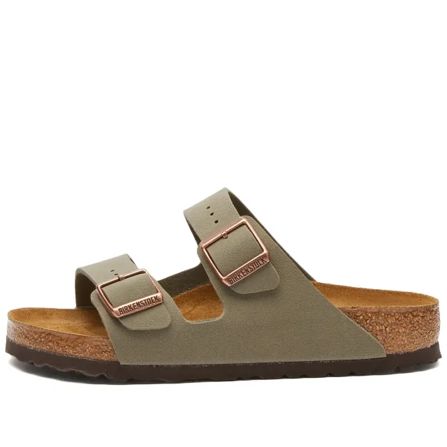 Birkenstock Womens Arizona Sandal - Brown - Size 40 - Green