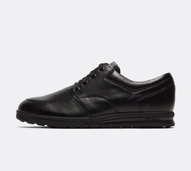 Kickers Troiko Lace Shoe - Black - Size 10.5 - Black