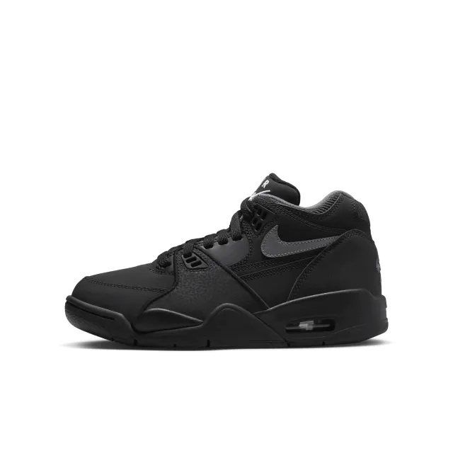 Nike Junior Air Flight 89 Trainer - Black - Size 5.5 - Black