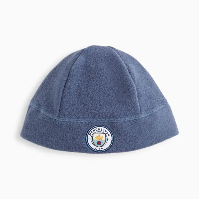 PUMA Manchester City Fleece Beanie Hat, Inky Blue