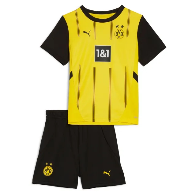 Puma Borussia Dortmund Kids SS Home Mini Kit 2024/25