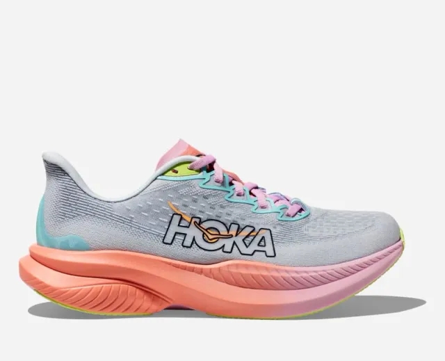 Hoka One One HOKA Women's Mach 6 Road Running Shoes in Illusion/Dusk