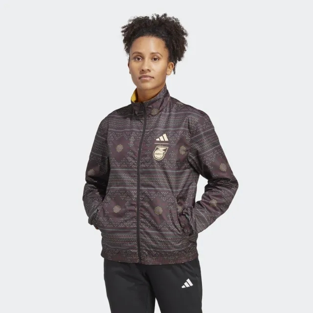 adidas Jamaica Anthem Jacket 2023 Womens - Gold