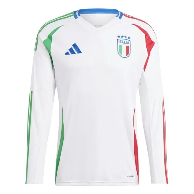 adidas Italy Mens LS Away Shirt 2024