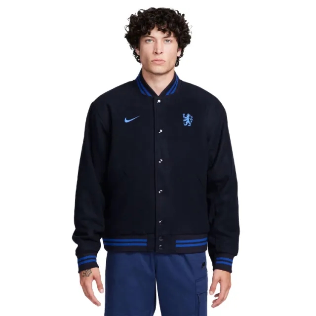 Nike Chelsea Jacket Varsity - Navy/Rush Blue - ['Blue']