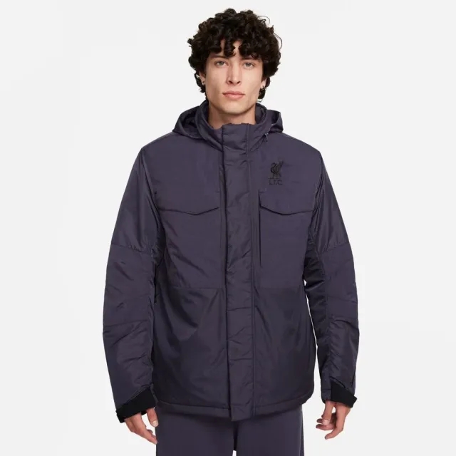 Nike Liverpool Jacket Nsw Synthetic-Fill M65 - Purple/Black - ['Purple']