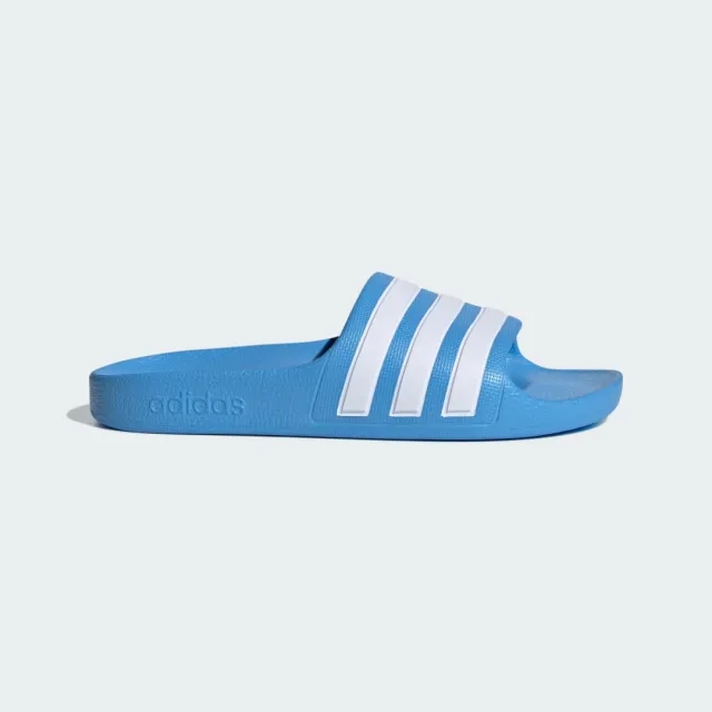 adidas  ADILETTE AQUA K  girls's Children's Shoes (Trainers) in Blue