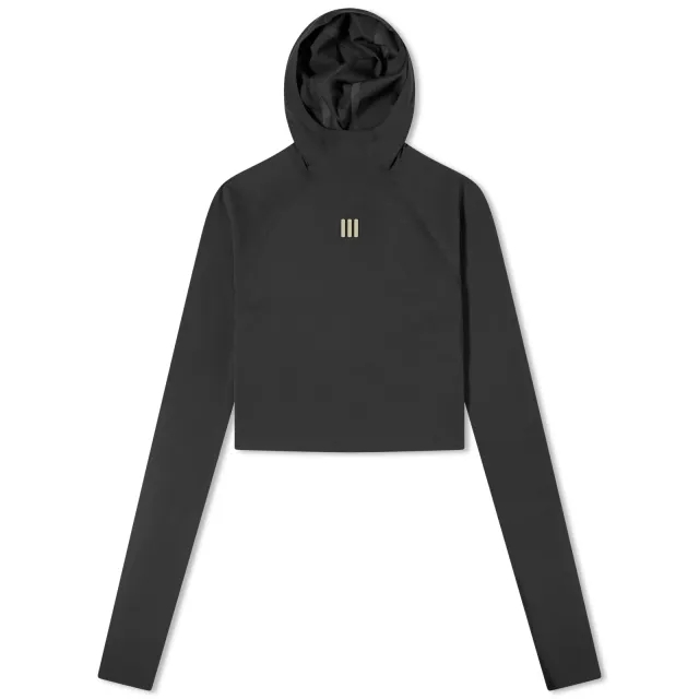 Adidas x Fear of God Athletics Crop Hoodie Black