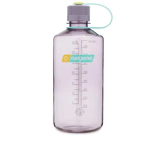 Nalgene Narrow Mouth Tritan Sustain Water Bottle Aubergine 1L