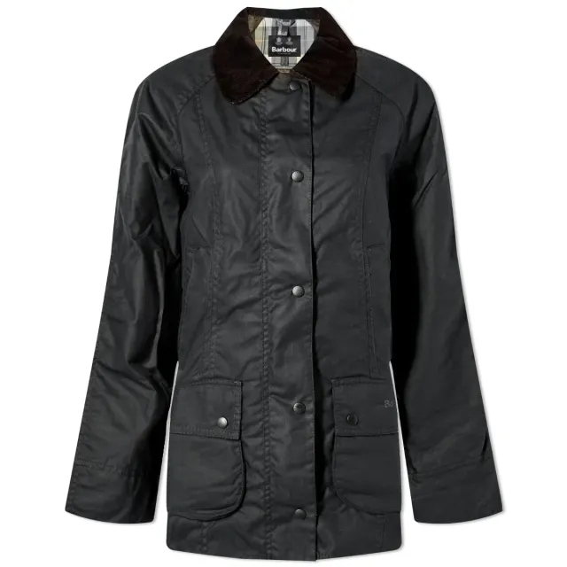 Barbour Women's Classic Beadnell Wax Jacket Sage