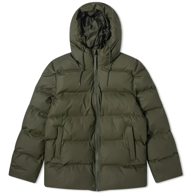RAINS Men's Alta Puffer Jacket Green