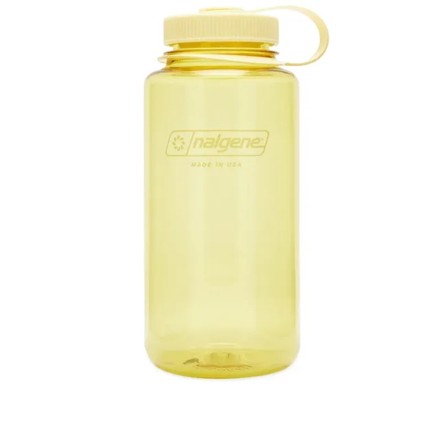 Nalgene Men's Wide Mouth Tritan Sustain Water Bottle Butter 1L