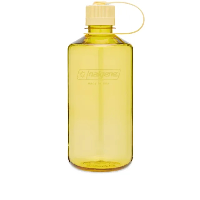 Nalgene Men's Narrow Mouth Tritan Sustain Water Bottle Butter 1L