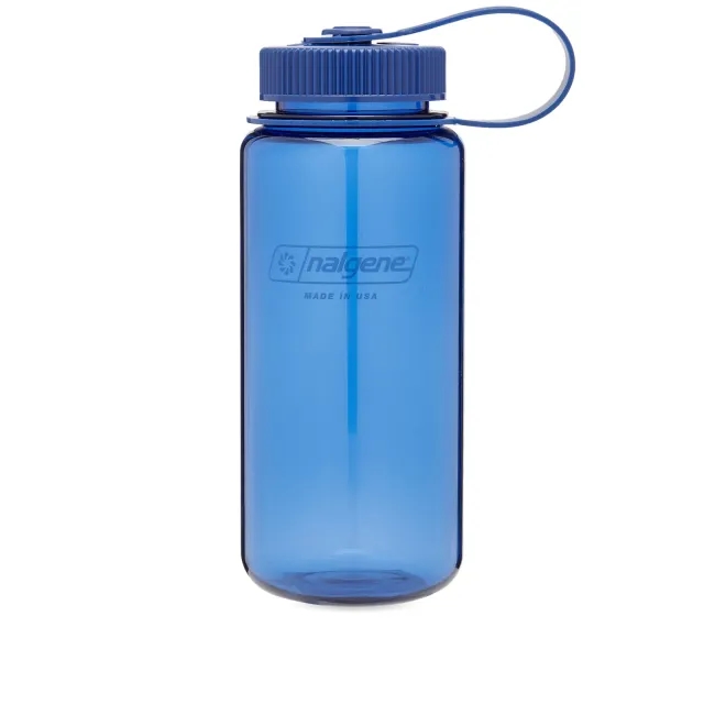 Nalgene Men's Wide Mouth Tritan Sustain Water Bottle Blue