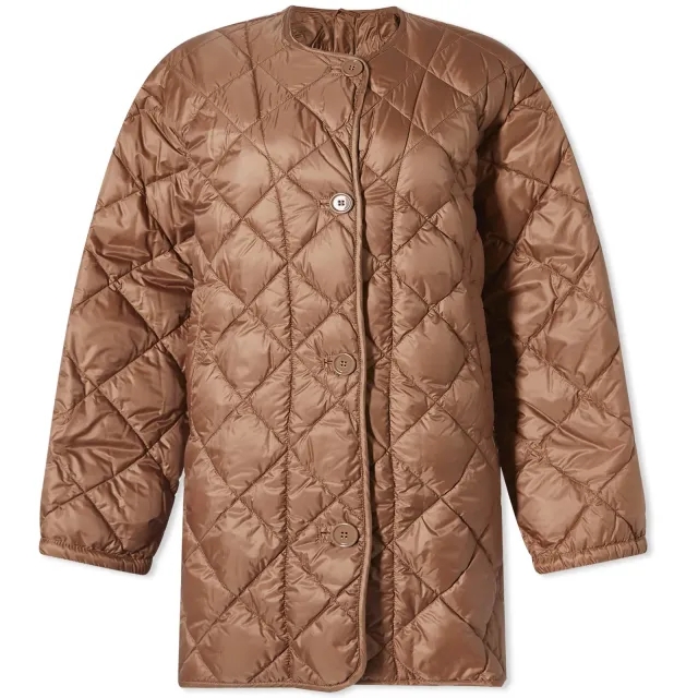 Max Mara Women's Csoft Quilted Jacket Brown