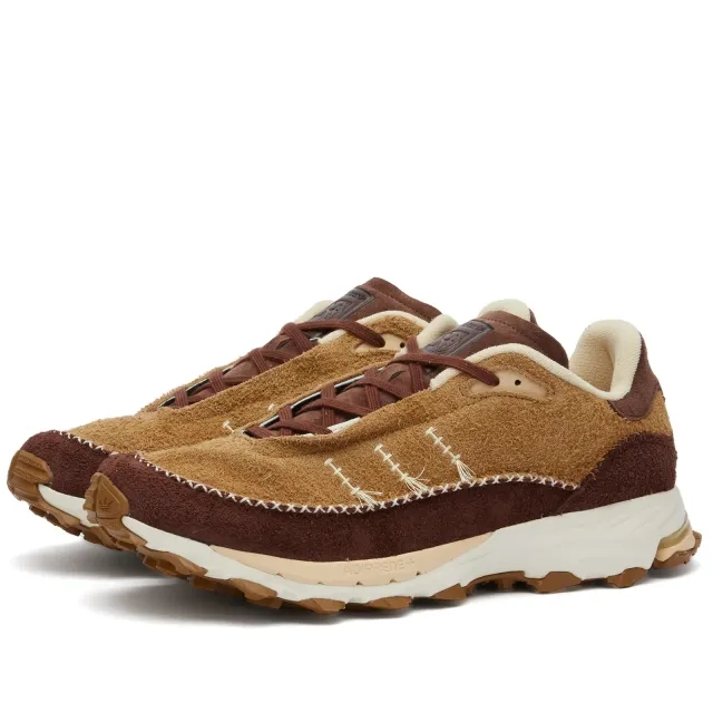 END. X Adidas Mocaturf 'Flyfishing' Sand/Chalk White