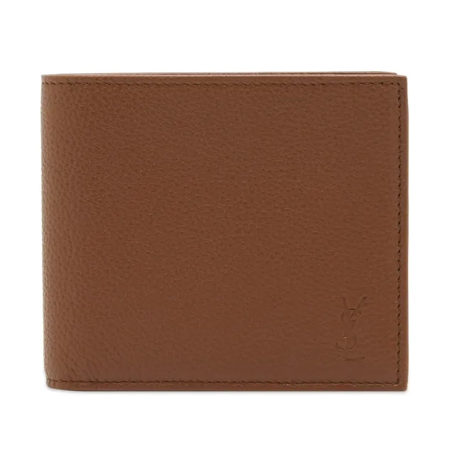 Saint Laurent Men's YSL Billfold Wallet Fox