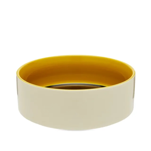 HAY Large Dog Bowl Blue/Yellow